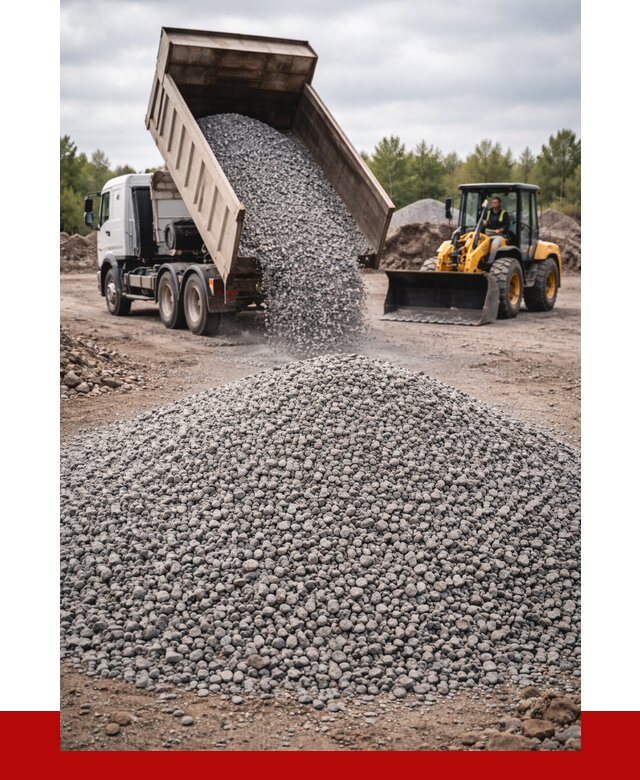 Гранитный щебень фракция 5-10 в Сосновоборске от 3310 | ПРОНЕРУДСсб