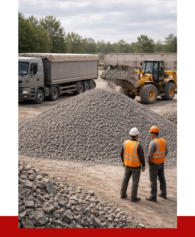 Гранитный щебень фракция 5-20 в Сосновоборске от 4345 руб | ПРОНЕРУДСсб