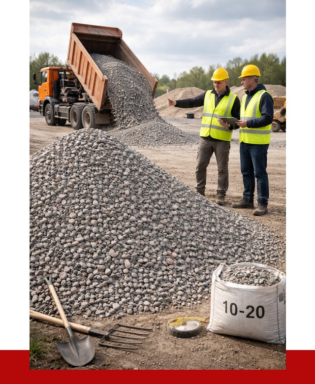 Гранитный щебень фракция 10-20 в Сосновоборске от 4345 руб.|ПРОНЕРУДСсб