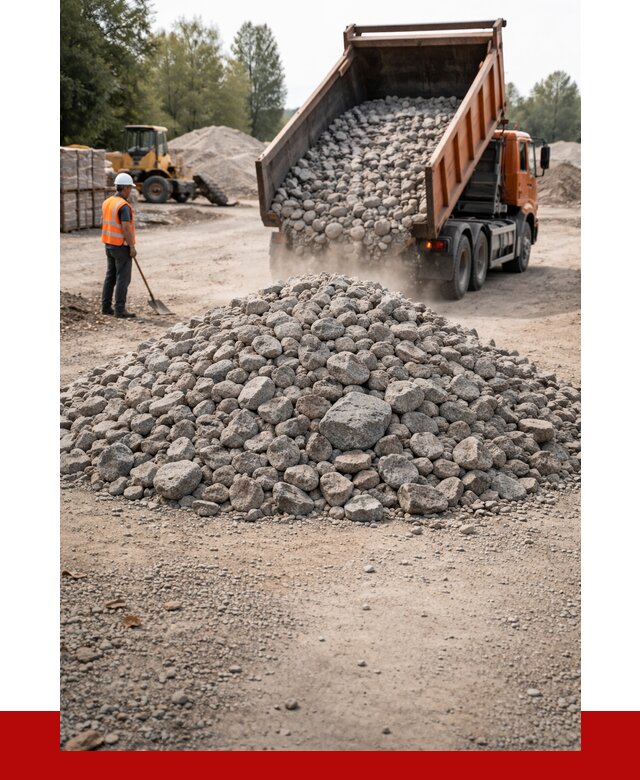 Гранитный щебень фракция 70-150 в Сосновоборске от 1707 | ПРОНЕРУДСсб