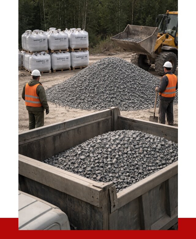 Щебень габбро диабаз 20-40 в Сосновоборске от 3517 руб. | ПРОНЕРУДСсб