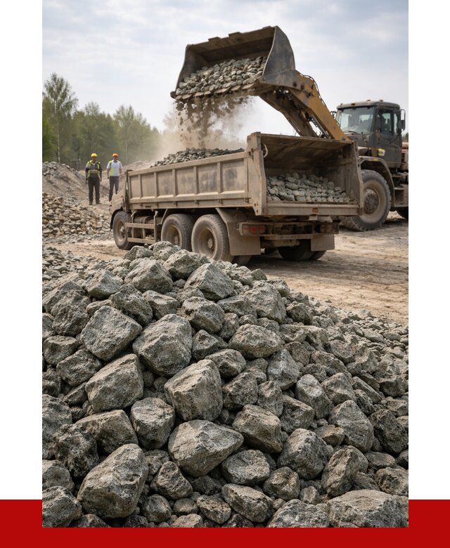 Щебень габбро диабаз фракция 70-150 в Сосновоборске от 2897 р.|ПРОНЕРУДСсб