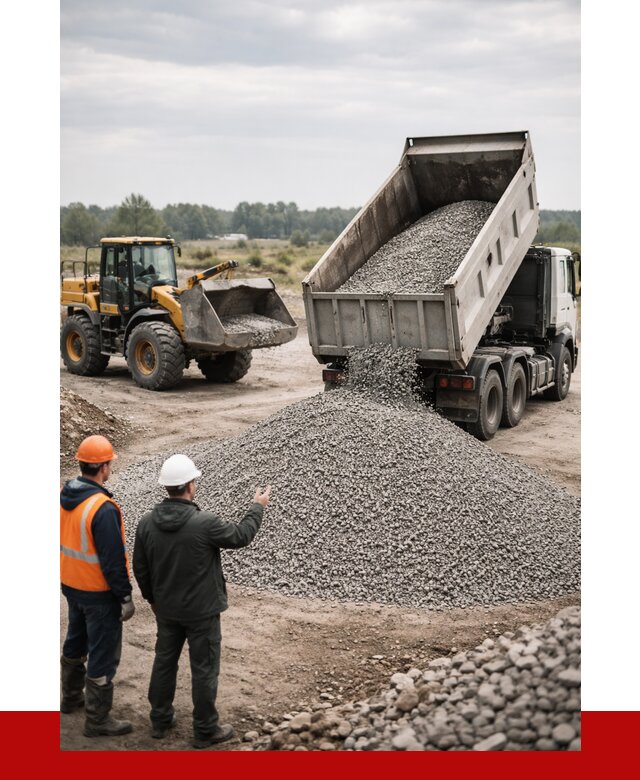 гравийный щебень фракция 3-10 в Сосновоборске от 3310 р. ПРОНЕРУДСсб