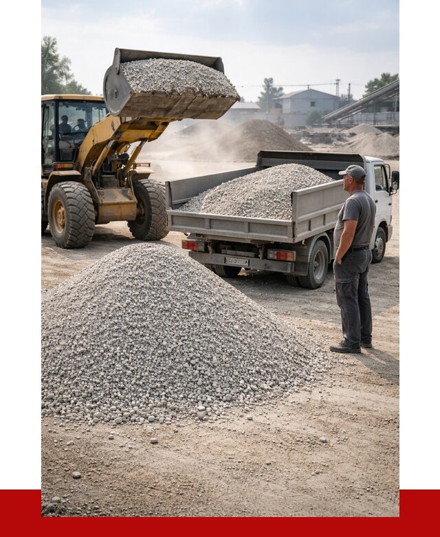 Известняковый щебень фр. 0-5 в Сосновоборске от 4345 р. | ПРОНЕРУДСсб