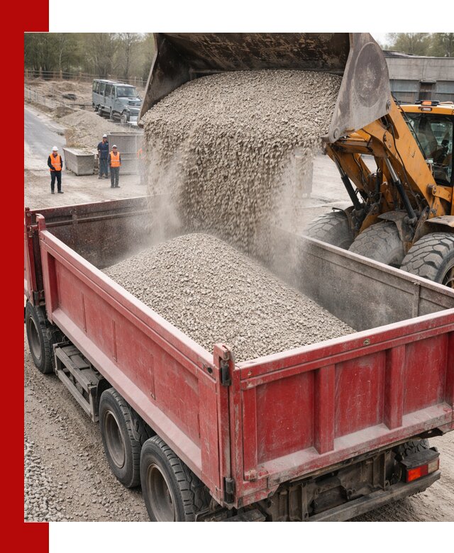 Купить известняковый щебень фракции 0-5 с доставкой в Сосновоборске