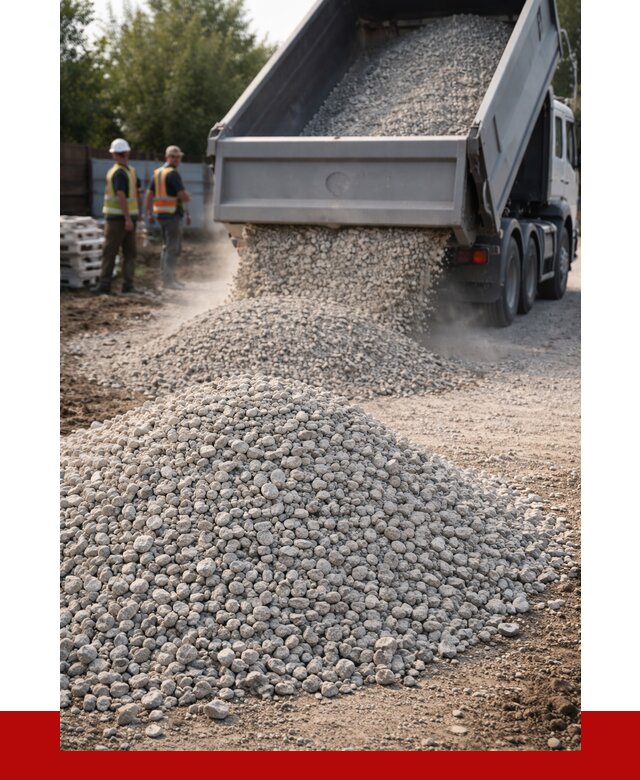 Известняковый щебень фракция 5–10 в Сосновоборске от 4345 р ПРОНЕРУДСсб