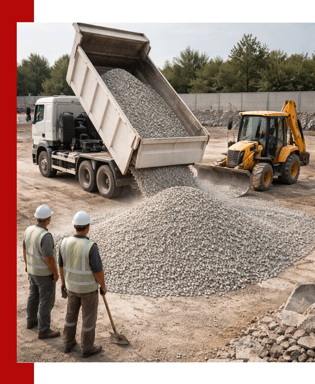 Купить известняковый щебень фракции 5–10 мм с доставкой в Сосновоборске