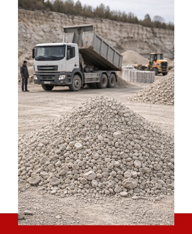 Известняковый щебень фракция 5-20 в Сосновоборске, 4345 р. ПРОНЕРУДСсб