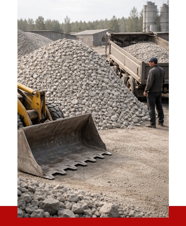 Известняковый щебень фракция 40-70 в Сосновоборске от 4345 р. | ПРОНЕРУДСсб