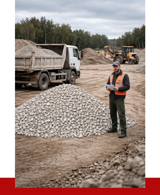 Доломитовый щебень в Сосновоборске купить от 2276 р., ПРОНЕРУДСсб