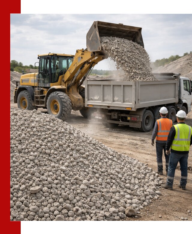 Доломитовый щебень фракция 40–71 доставка и продажа в Сосновоборске