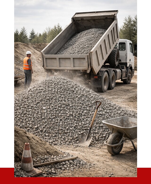 Купить вторичный щебень в Сосновоборске от 1552 р. - ПРОНЕРУДСсб
