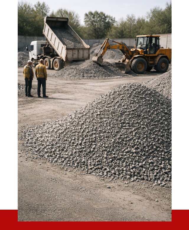 Вторичный щебень фр. 5-20 в Сосновоборске от 1655 р. - ПРОНЕРУДСсб