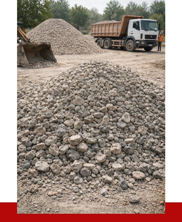 Вторичный щебень фракция 20-40 в Сосновоборске от 2276 р ПРОНЕРУДСсб