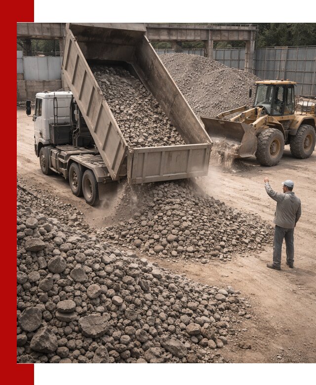 Вторичный щебень фракция 20-40 с доставкой в Сосновоборске