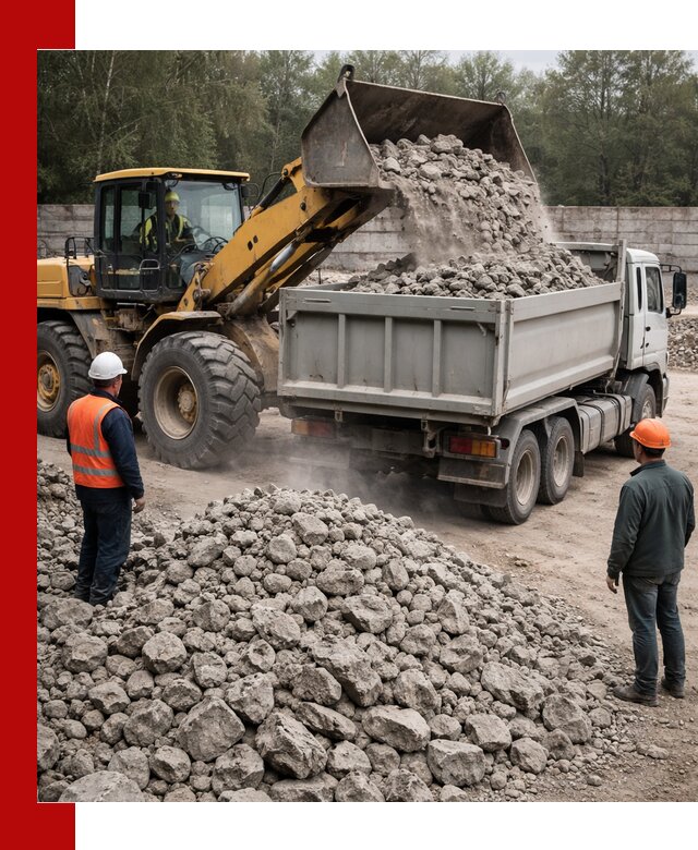 Вторичный щебень фракция 70–150 в Сосновоборске с доставкой