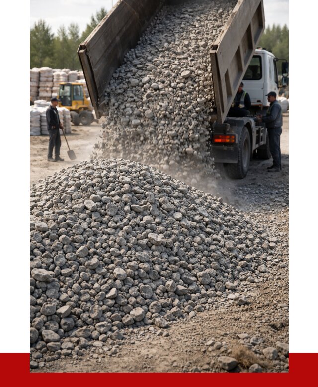 Бетонный щебень фракция 40-70 в Сосновоборске от 1862 р. ПРОНЕРУДСсб