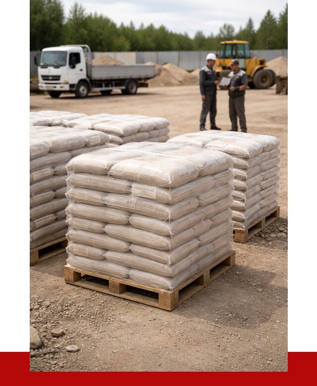 Карьерный песок в мешках в Сосновоборске от 1241 р. - ПРОНЕРУДСсб