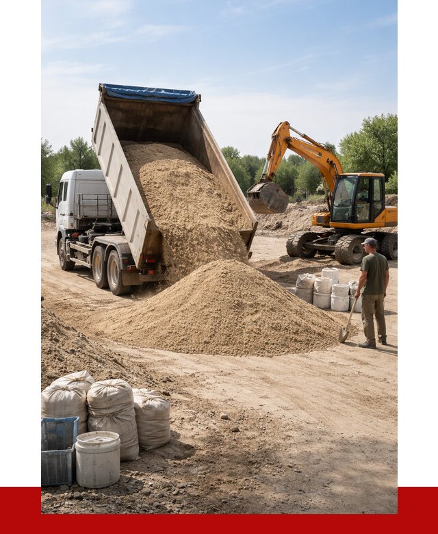 Купить речной песок в Сосновоборске от 1241 р. за куб | ПРОНЕРУДСсб