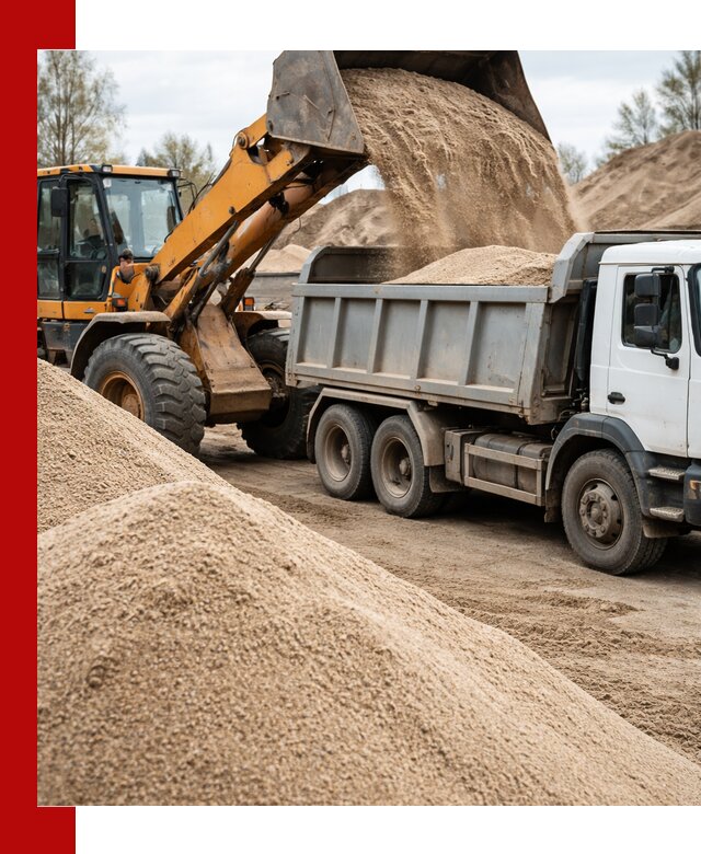 Доставка сеяного песка в Сосновоборске оптом и в розницу