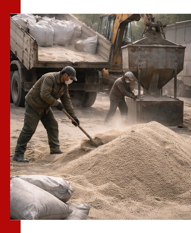 Кварцевый песок для пескоструя в Сосновоборске — доставка и качество