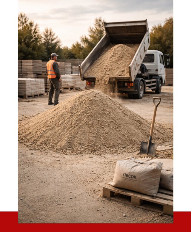 Купить сухой песок в Сосновоборске с доставкой от 2483 р. | ПРОНЕРУДСсб