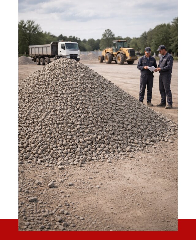 Купить гравий фракция 40-70 в Сосновоборске от 1241 р. | ПРОНЕРУДСсб