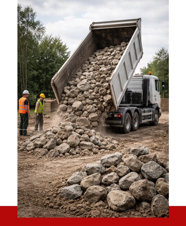Купить булыжник в Сосновоборске с доставкой от 4655 р. за куб | ПРОНЕРУДСсб