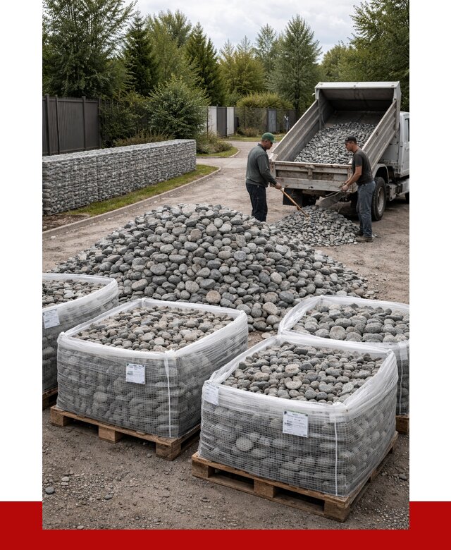 Камень для габионов в Сосновоборске от 4345 р. за куб | ПРОНЕРУДСсб