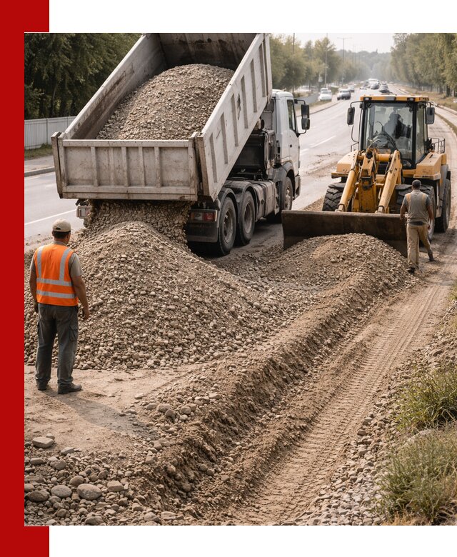 Опгс для устройства дорог и подсыпки в Сосновоборске