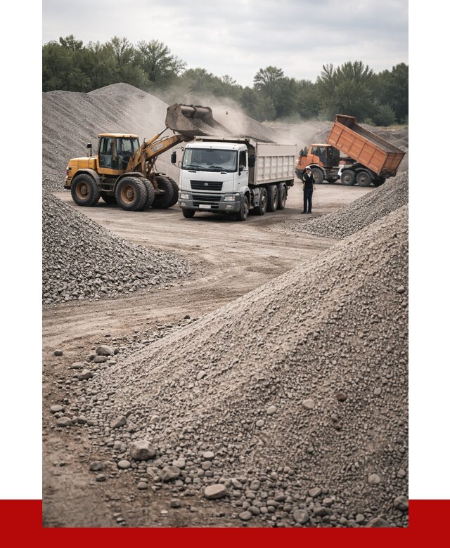 Отсев и крошка с доставкой в Сосновоборске от 2483 р. | ПРОНЕРУДСсб