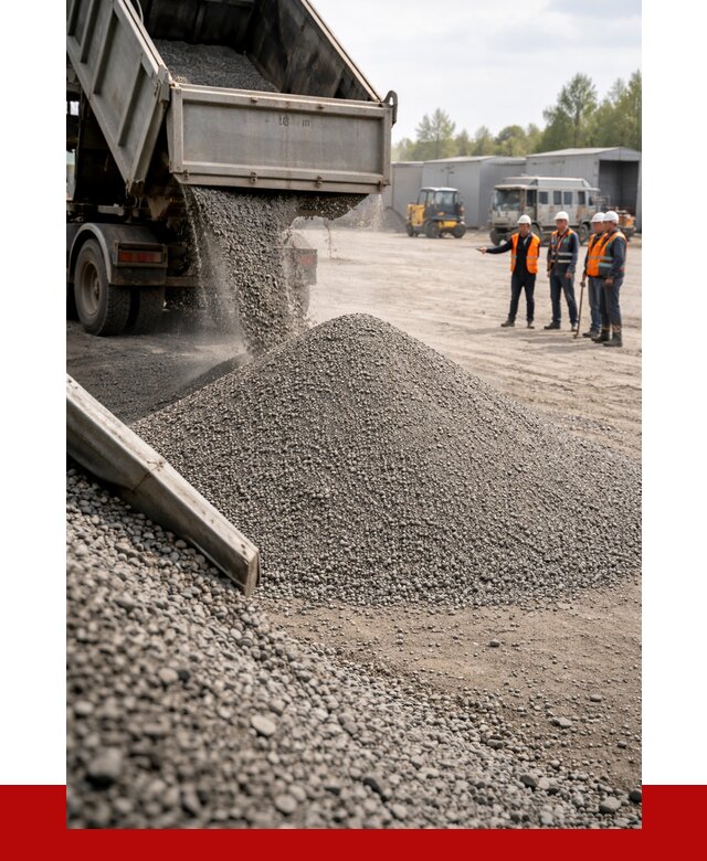 Гравийный отсев 0-5 в Сосновоборске от 1241 р. с доставкой | ПРОНЕРУДСсб