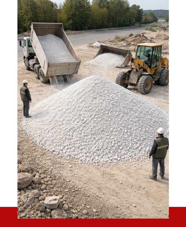 Белая мраморная крошка в Сосновоборске от 4345 р. с доставкой | ПРОНЕРУДСсб