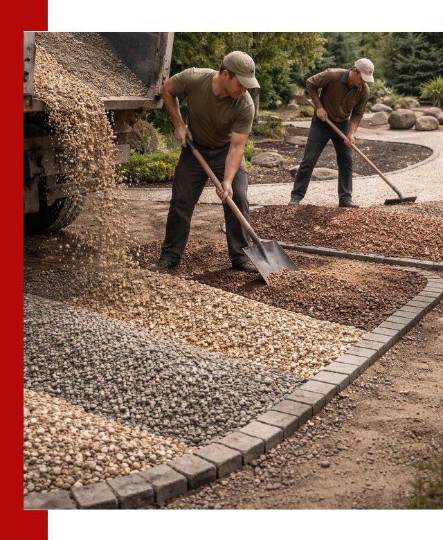 Декоративная крошка для ландшафта в Сосновоборске — продажа и доставка