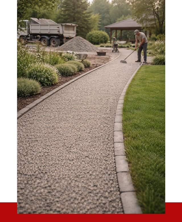 Каменная крошка для дорожек в Сосновоборске от 3310 р. | ПРОНЕРУДСсб