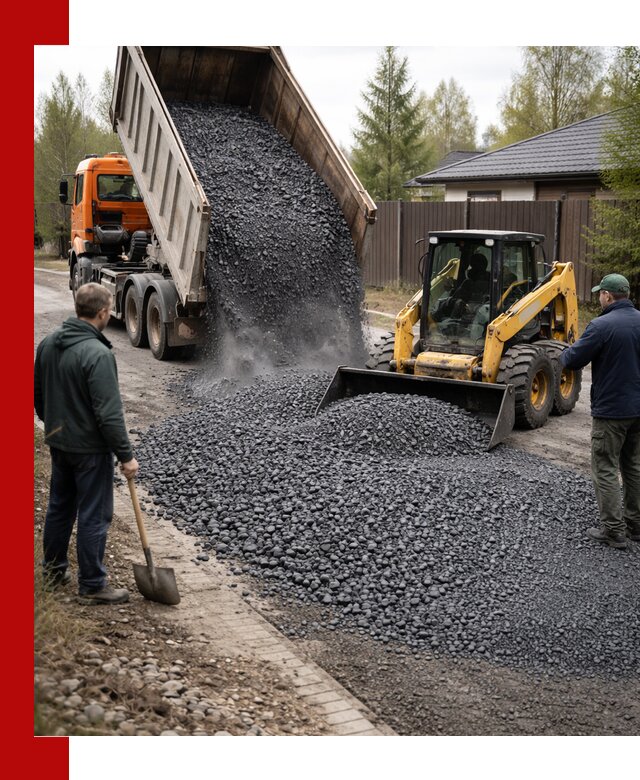 Крошка габбро с доставкой в Сосновоборске для строительных работ