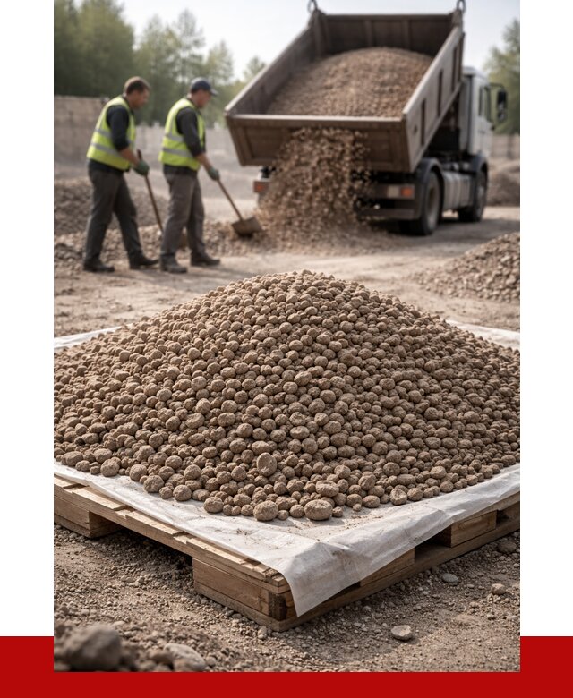 Керамзит фракция 5-10 в Сосновоборске от 4345 р. с доставкой | ПРОНЕРУДСсб