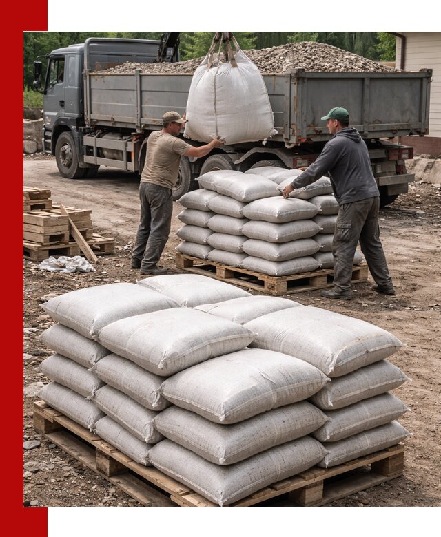 Керамзит в мешках с доставкой в Сосновоборске от компании-поставщика
