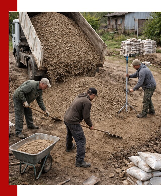 Керамзитовый песок с доставкой в Сосновоборске оптом и в розницу