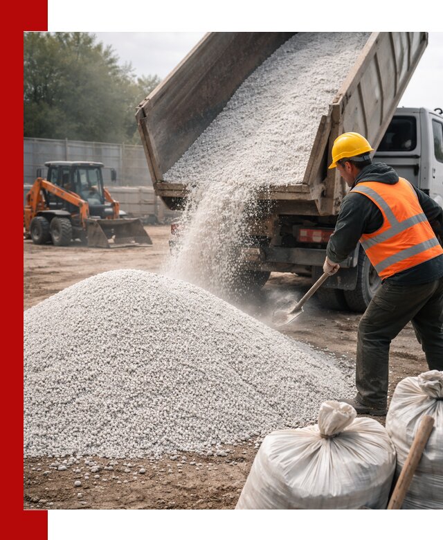 Доставка перлита вспученного в Сосновоборске оптом и в розницу
