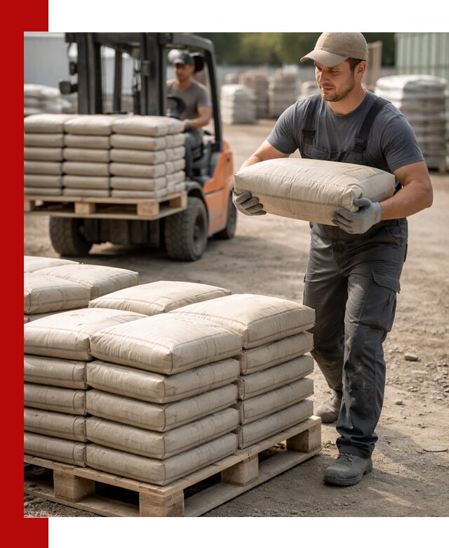 Доставка цемента в мешках оптом и в розницу в Сосновоборске