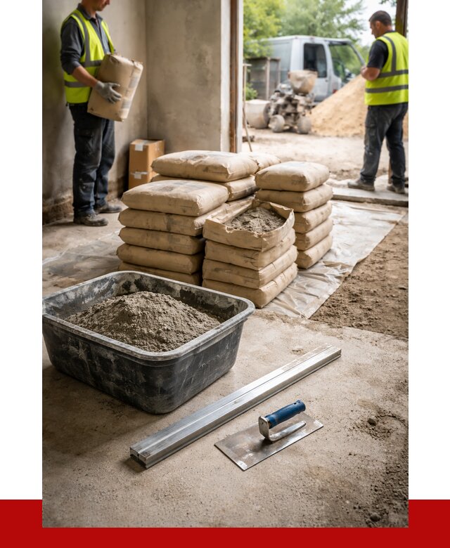 Купить сухую смесь для стяжки в Сосновоборске от 4655 р. | ПРОНЕРУДСсб