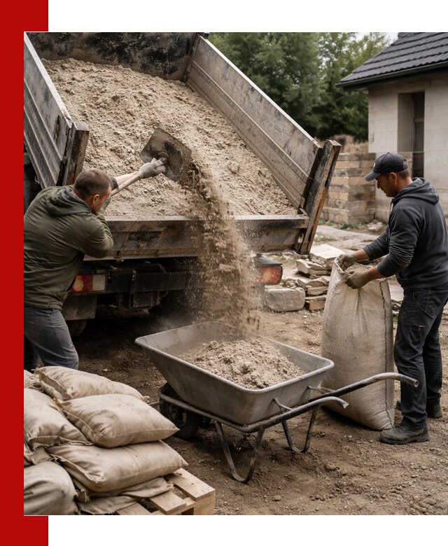 Качественная сухая смесь для кладки с доставкой в Сосновоборске