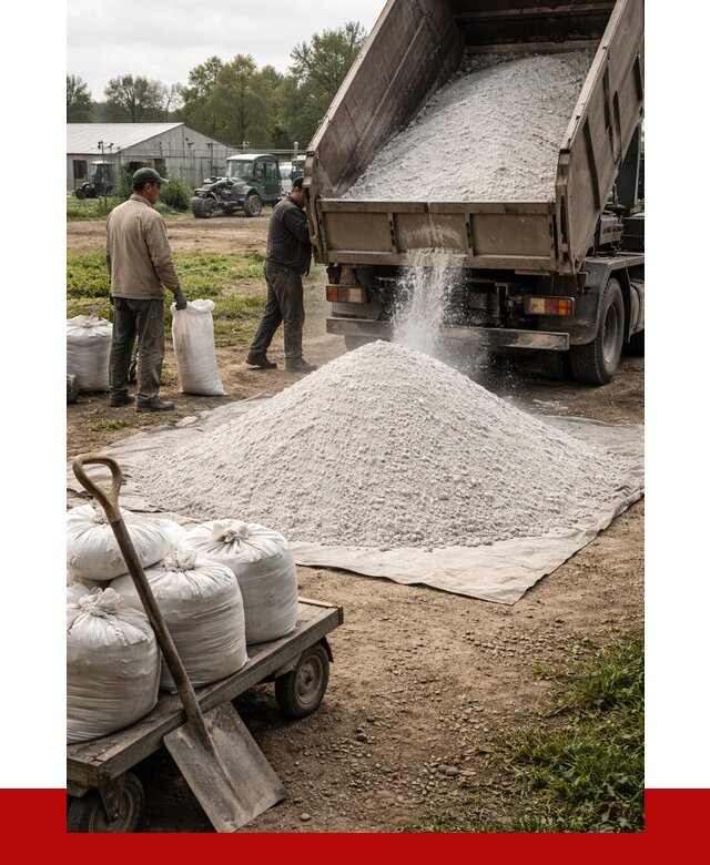 Купить известняковая мука в Сосновоборске от 4345 р. за куб | ПРОНЕРУДСсб