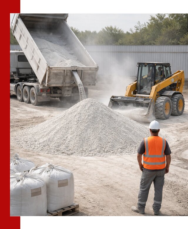 Доставка и продажа известняковой муки в Сосновоборске