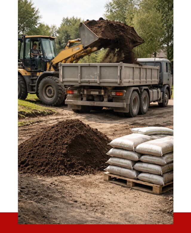 Почвогрунт в Сосновоборске с доставкой от 3310 р. за куб | ПРОНЕРУДСсб