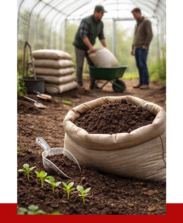 Грунт для теплицы в Сосновоборске с доставкой от 1552 р. | ПРОНЕРУДСсб