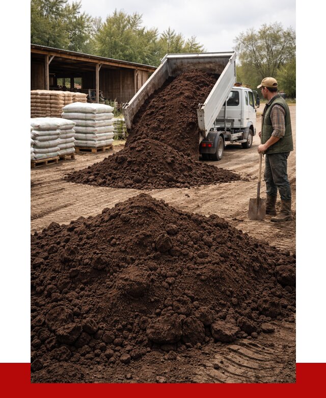 Купить торф с доставкой в Сосновоборске от 4345 р. за куб | ПРОНЕРУДСсб