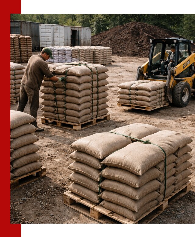 Доставка торфа в мешках по выгодным ценам в Сосновоборске