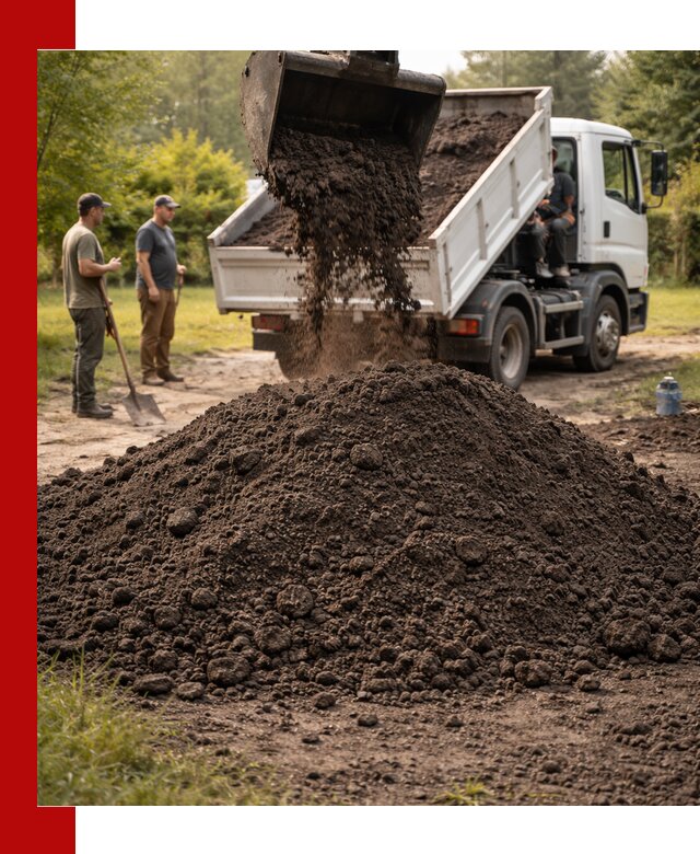 Доставка и продажа чернозема в Сосновоборске оптом и в розницу